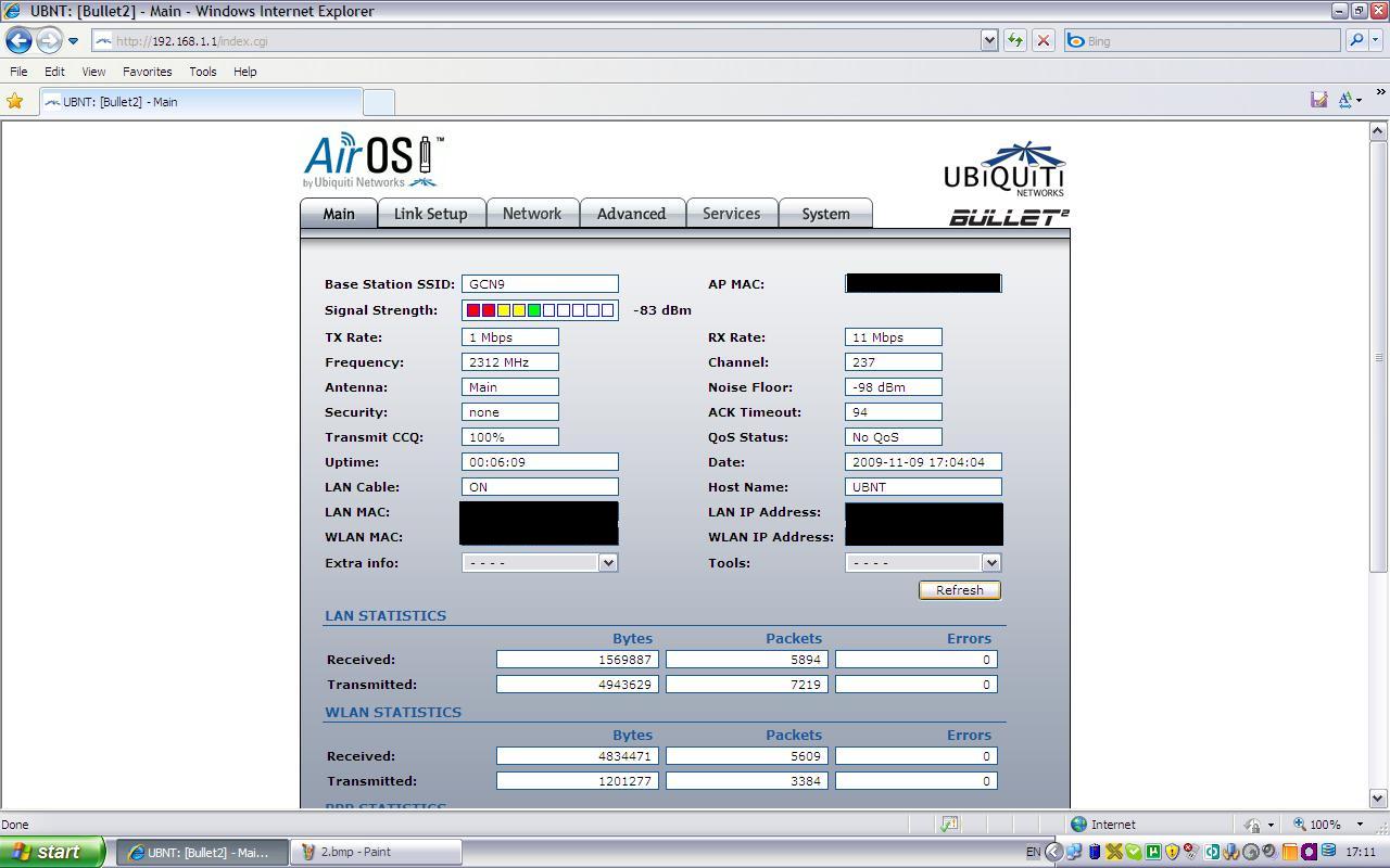 Stats lan. Ошибки на WLAN интерфейсах. Channel Noise value (DBM).